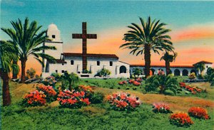 Junipero Serra Museum, Altstadt. San Diego, Kalifornien, ca. 1941 von Unbekannt