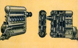 Junkers 700-800 PS Dieselflugzeugmotor, 1932