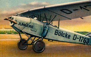Junkers T 26E Flugzeug, 1920er, 1932 von Unbekannt