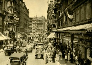 Kärntner Straße, Wien, Österreich, ca. 1935