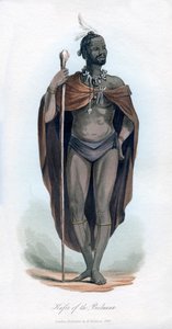 Kafir der Bechuana, 1848 von Unbekannt