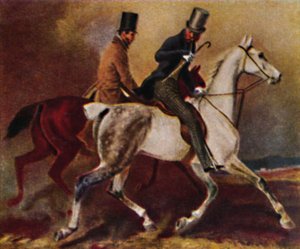 Kaiser Wilhelm I. 1797-1888 als Prinz von Preußen. - Gemälde von Krüger, 1934 von Unbekannt