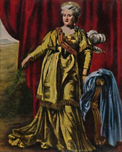 Kaiserin Katharina II. von Russland 1729-1796 - Gemälde von Lewitzky, 1934 von Unbekannt