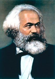Karl Marx, deutscher Sozial-, Politik- und Wirtschaftstheoretiker