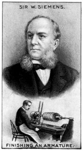 Karl Wilhelm Siemens, deutscher Ingenieur und Pionier der elektrischen Energie, ca. 1924 von Unbekannt