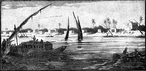 Khartum, Hauptstadt des Sudan, 1900