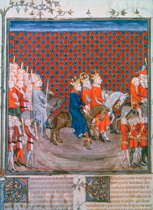 König Karl IV. betritt Paris, 1375-1379