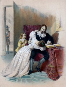 König Karl I. 1600-1649 trennt sich von seinen Kindern, 1838 von Unbekannt