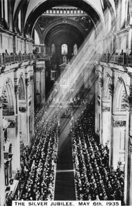 Silbernes Jubiläum von König George V., London, 6. Mai, 1935 von Unbekannt