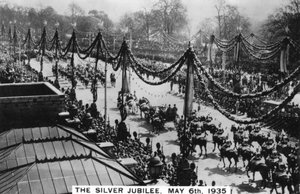 Silbernes Jubiläum von König George V, London, 6. Mai 1935