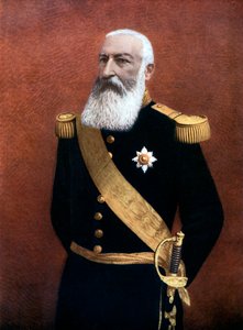 König Leopold II. von Belgien, spätes 19. - frühes 20. Jahrhundert von Unbekannt
