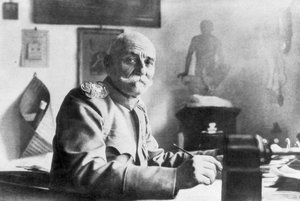 König Peter I. von Serbien, Juli 1914 von Unbekannt