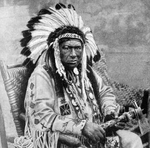 Kinnewankan, Häuptling der Sioux, 1922 von Unbekannt