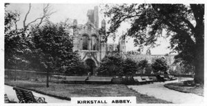 Kirkstall Abbey, Leeds, Yorkshire, ca. 1920er Jahre