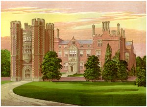 Kirtling Tower, Cambridgeshire, Heimat von Baroness North, ca. 1880