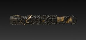 Kozuka-Griff, 1800er Jahre