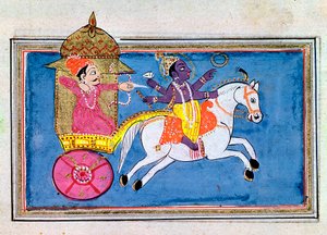 Krishna, hinduistische Gottheit, eine Inkarnation von Vishnu, 17. Jahrhundert