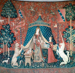 La Dame A La Licorne, 15. Jahrhundert von Unbekannt