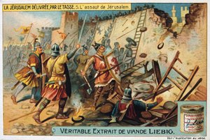 La Jerusalem deliveree par le Tasse, Der Angriff auf Jerusalem (19. Jahrhundert)