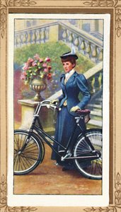 Radfahrerin, 1896