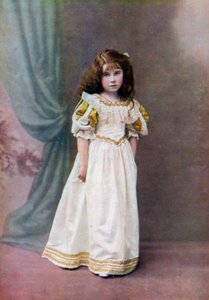Lady Elizabeth Bowes-Lyon, im Alter von sechs Jahren, 1906-1907