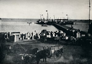Landungsplatz, Punta Arenas, 1911