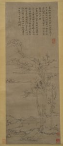 Landschaft, datiert 1374 von Unbekannt