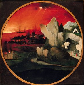 Landschaft mit der Zerstörung von Sodom und Gomorrha