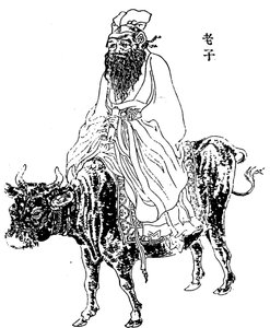 Lao-Tzu, antiker chinesischer Philosoph und Inspiration des Taoismus