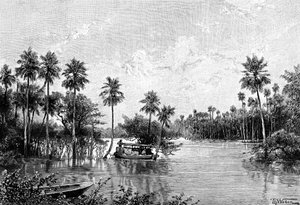 Las Palmes Lagunas, nahe der Mündung des Pilcomayo, 1895