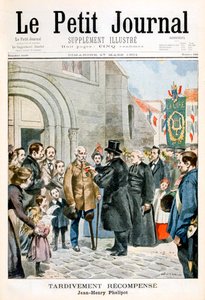 Späte Belohnung für Jean-Henry Phelipot, 1901