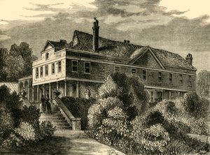 Lauderdale House, 1820, ca. 1876