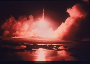 Start der Apollo-17-Mission, 1972 von Unbekannt