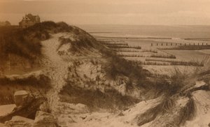 Le Dunes et la Plage, Sanddünen und Strand, ca. 1900
