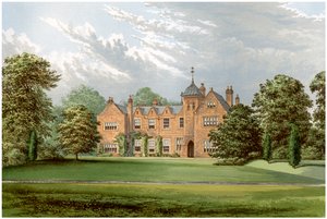 Lea, Lincolnshire, Heimat von Baronet Anderson, ca. 1880 von Unbekannt
