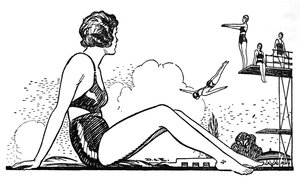 Schwimmen lernen, 1937