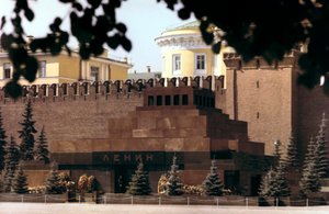 Lenins Mausoleum, Roter Platz, Moskau, 1980 von Unbekannt