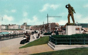 Rettungsbootdenkmal, Margate, Kent um 1905