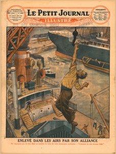 In die Luft gehoben durch seinen Ehering, 1929