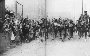 Lille wird von den Briten befreit, Frankreich, 17. Oktober 1918 von Unbekannt