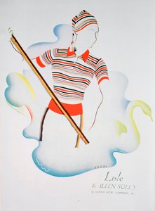 Lisle von Allen Solly, Modewerbung, 1937 von Unbekannt
