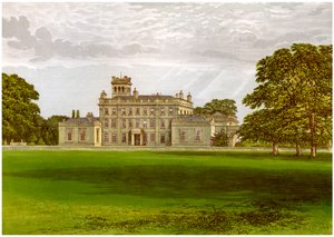 Locko Park, Derbyshire, Heimat der Familie Drury-Lowe, um 1880 von Unbekannt