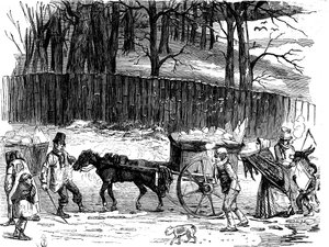 Londoner Eiskarren, 1850