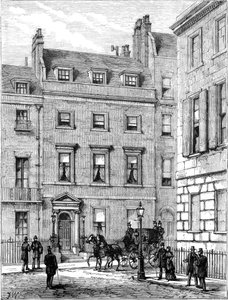 Haus von Lord Beaconsfield, 19, Curzon Street, Mayfair, London, 1900 von Unbekannt