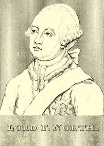 Lord F. North, 1732-1792, 1830 von Unbekannt
