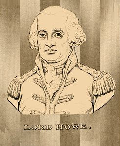 Lord Howe, 1726-1799, 1830 von Unbekannt