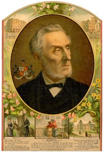 Lord Shaftesbury, britischer konservativer Staatsmann und Philanthrop, spätes 19. Jahrhundert von Unbekannt