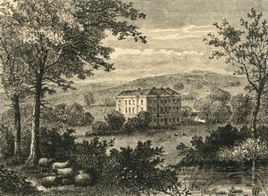 Haus von Lord Thurlow, Knights Hill, um 1878 von Unbekannt