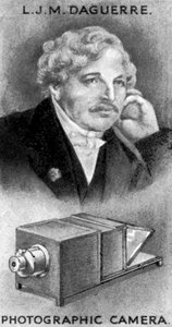 Louis-Jacques-Mandé Daguerre, französischer Künstler und Chemiker, ca. 1924