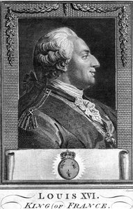 Ludwig XVI., König von Frankreich von Unbekannt